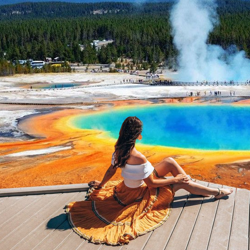 【温哥华往返】美国旅游西雅图黄石国家公园斯波坎6天5晚跟团日游