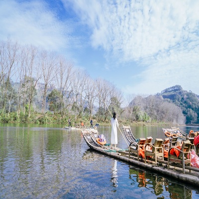 福建旅游武夷山一日游九曲溪竹筏漂流印象大红袍含门票午餐跟团游