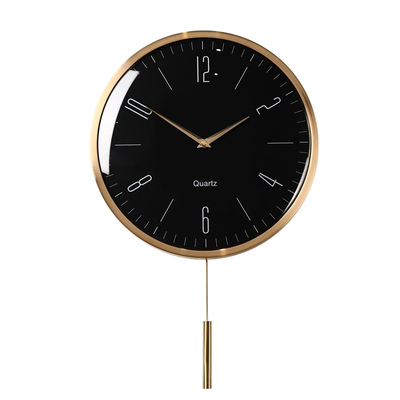 北欧家用轻奢摆钟创意时尚钟表