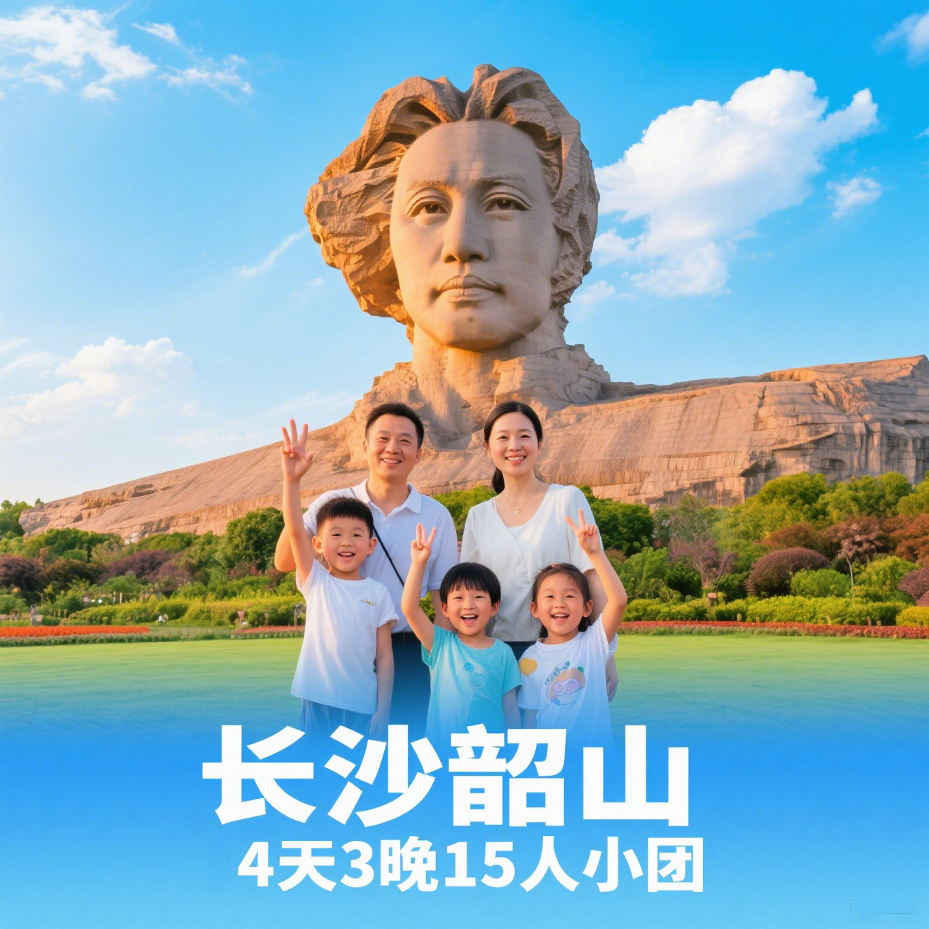 长沙韶山旅游橘子洲湖南博物院岳麓山毛泽东故居15人小团4日游