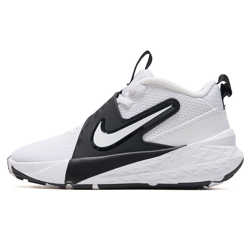 【自营】Nike耐克童鞋高帮简约透气运动鞋魔术贴训练篮球鞋HF6280