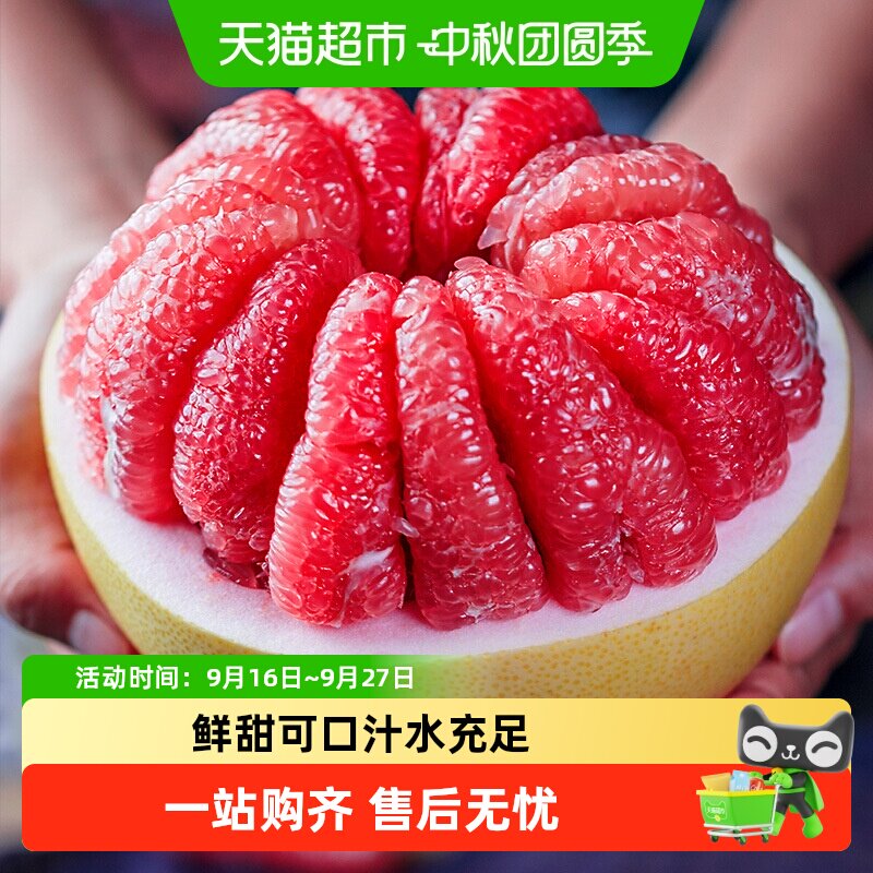 淘天然福建红心蜜柚当季现摘多汁