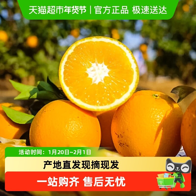 正宗江西赣南脐橙新鲜水果大果核心产区手剥甜橙子当季时令,水产肉类/新鲜蔬果/熟食,橙,淘宝优惠券,粉丝福利购,淘宝优惠卷