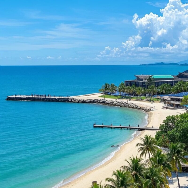 【目的地自由行】北海2天1晚自由行，北海银滩假日酒店+贝雕博物馆