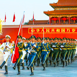 北京天安门广场升旗仪式团队通道人工带队带看升旗仪式