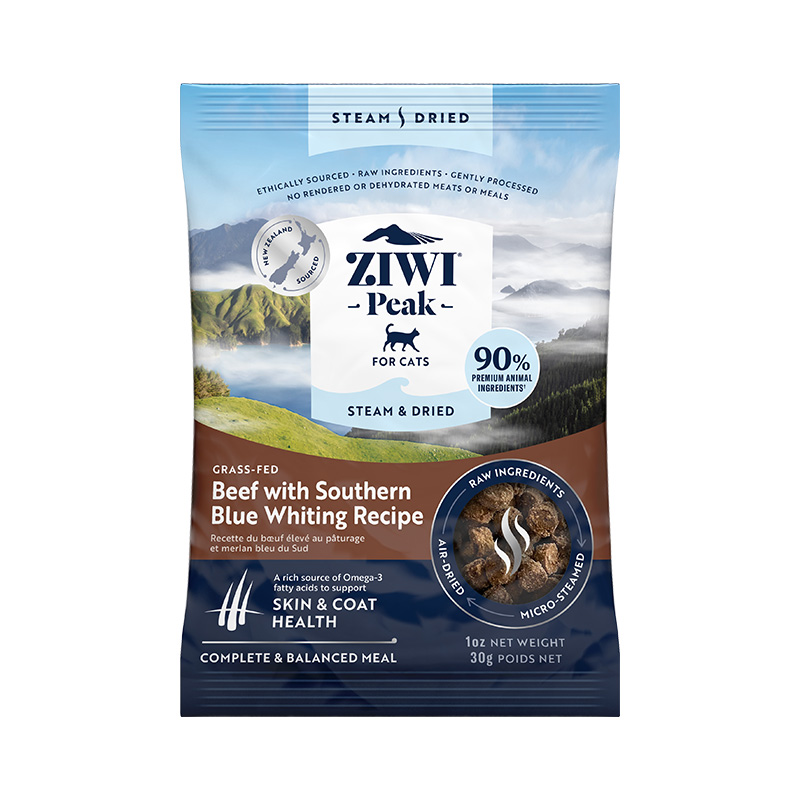 ZIWI滋益巅峰微蒸风干猫粮营养成猫幼猫通用主粮30g试吃
