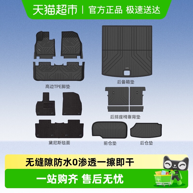 固特异智界R7全TPE汽车脚垫
