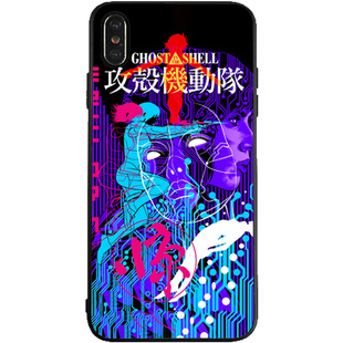 攻壳机动队手机壳电影动漫周边斯嘉丽约翰逊日漫适用于苹果OPPO华为VIVO小米一加REALME磨砂/镜面/浮雕