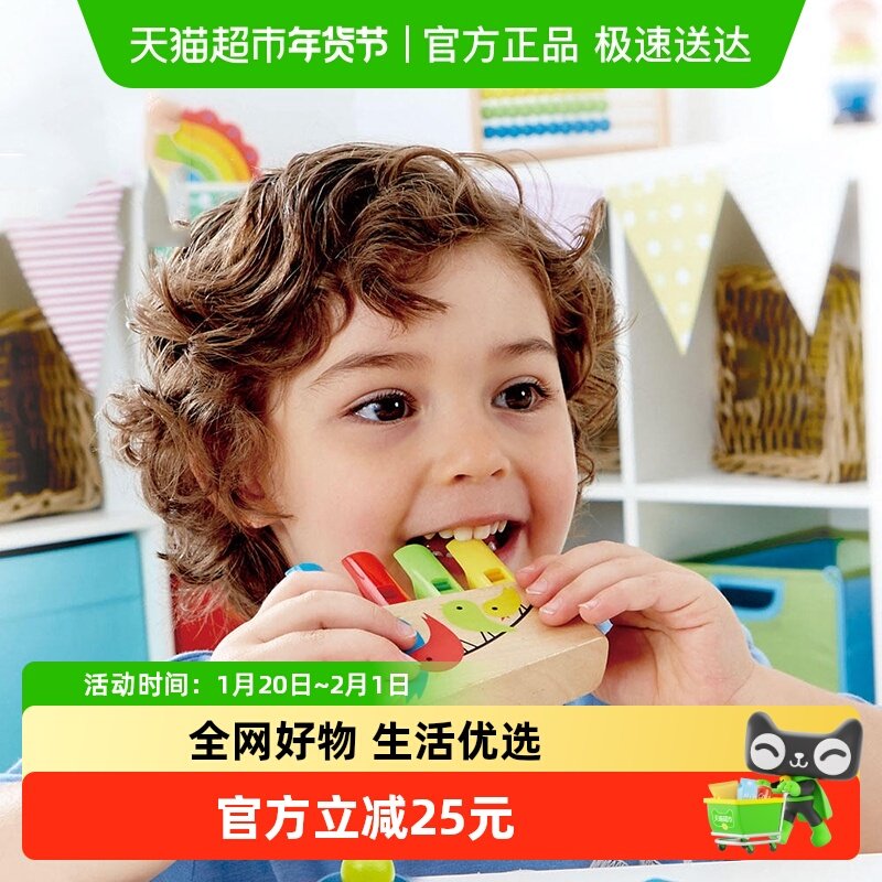 Hape彩虹排笛儿童笛子口哨玩具宝宝益智音乐吹奏幼儿园入门乐器,玩具/童车/益智/积木/模型,吹奏玩具/乐器,淘宝优惠券,粉丝福利购,淘宝优惠卷