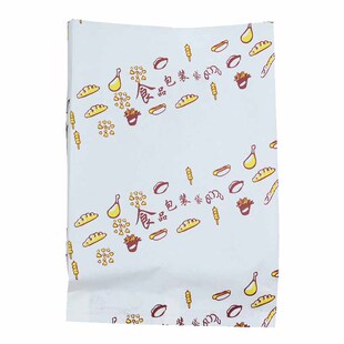 定做一次性防油纸袋薯条汉堡面包吐司烘焙包装纸袋鸡翅鸡腿打包袋