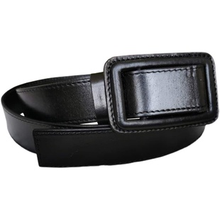 TG女士腰封软面青年包扣腰封窄时尚简约款配外套毛衣大衣羽绒服