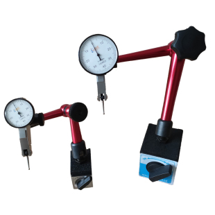 杠杆百分表支架磁力万向表座一套校表红宝石测头表头杠杆表小表盘
