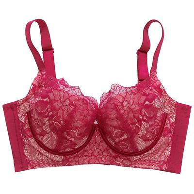 贝佳人薄款软钢圈内衣蕾丝文胸
