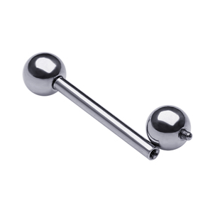 钛钢基本款长杆舌钉饰品穿孔多用欧美个性朋克耳钉耳骨钉耳桥舌环