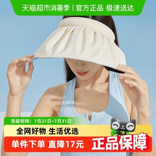包郵 361遮陽帽女海邊沙灘運(yùn)動(dòng)帽大帽檐遮臉防曬百搭太陽帽