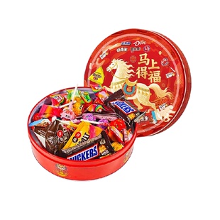 德芙马上得福士力架MMS豆新春过年送家人零食礼盒礼物