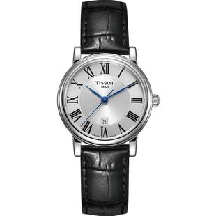 Tissot天梭1853卡森臻我系列石英女表商务经典简约瑞士手表