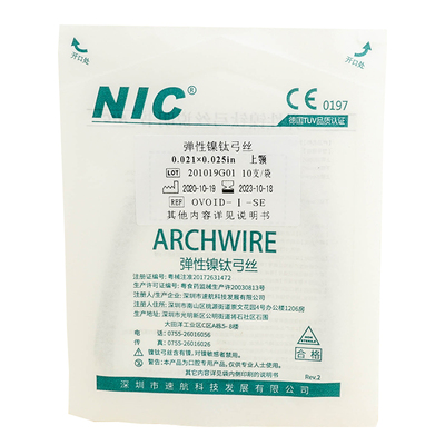 牙科正畸弓丝镍钛丝口腔材料