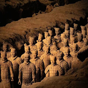 秦始皇陵兵马俑+丽山园+千古情/驼铃+直通车+午餐+享汉服  一日游