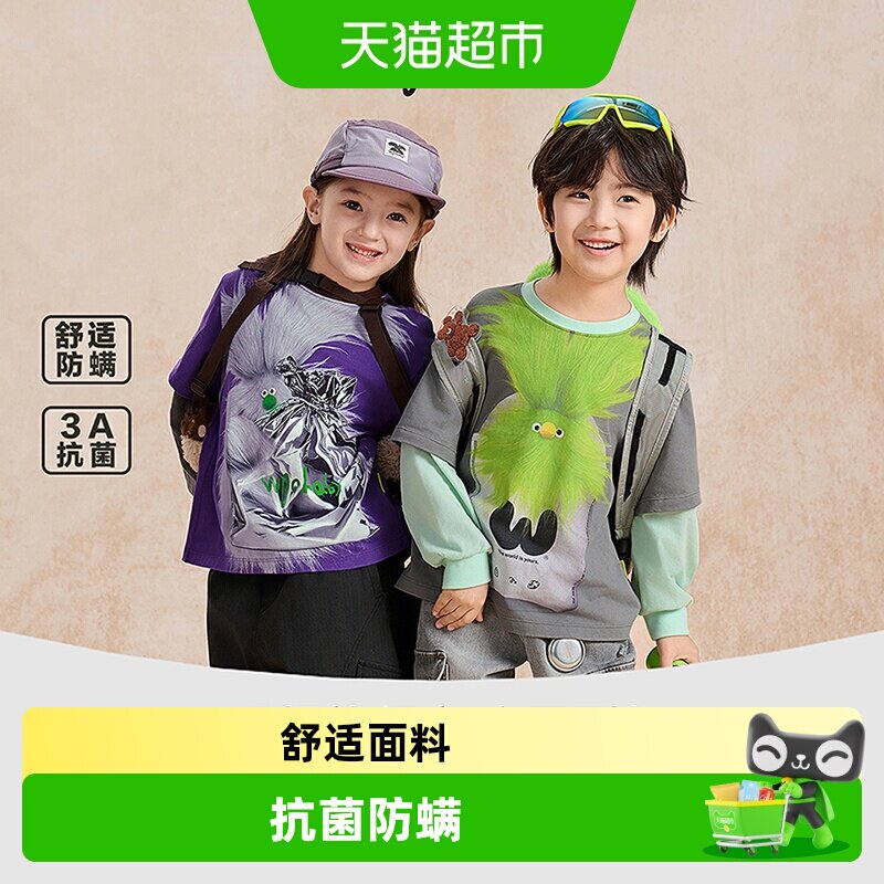 woobaby儿童长袖T恤图片