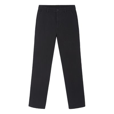 休闲裤纯色商务风棉斜袋