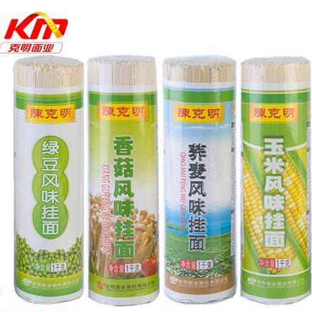 陈克明荞麦香菇玉米绿豆挂面方便速食粗粮杂粮面条挂面