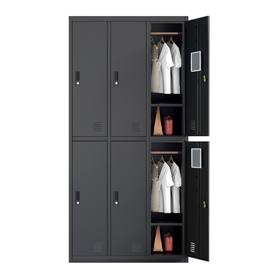 洛克菲勒黑色浴室桑拿带锁更衣柜