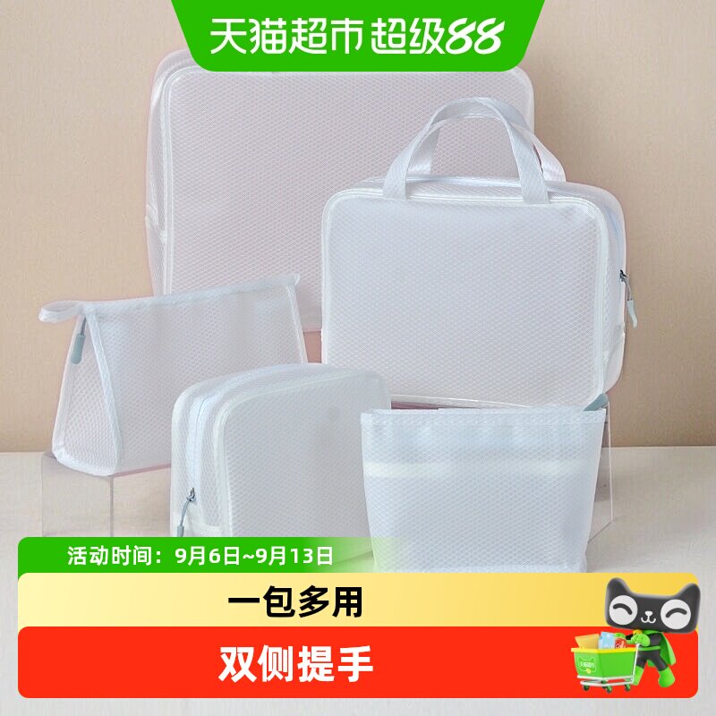 千屿便携防水洗漱包轻松收纳图片