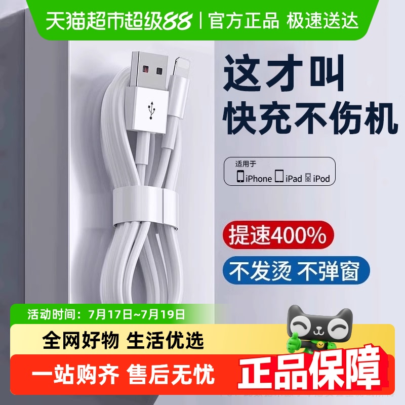 塔菲克适用苹果快充充电器线