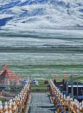 门源雾凇+岗什卡雪峰+祁连草原+峨堡公路一日游