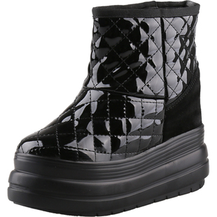 断码鞋内增高雪地靴女新款短筒加厚棉鞋冬季加绒女鞋厚底防水短靴