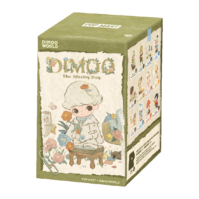 泡泡玛特如果今天星期八系列