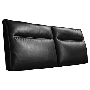 丰范床头靠垫意式简约轻奢纯色卧室床头靠垫软包大靠背床头罩定制