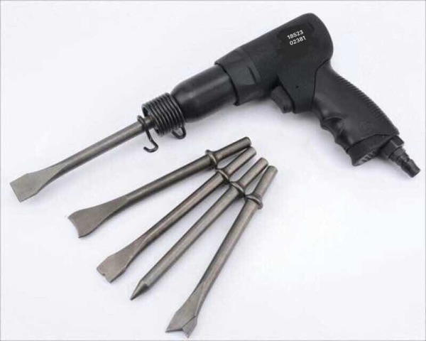 汽车钣金维修专用剃焊点气动剔除器气动铲冲击式气铲气动凿除锈枪