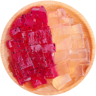 九零茶客寒天白玉冻爱玉冻粉溜溜冻奶茶冰粉粉冻冻奶茶店专用原料