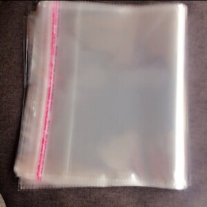 9丝35*53+4o pp不干胶自粘袋透明塑料袋玩具袋服装包装袋100个