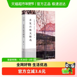 肖复兴散文精选-名家散文典藏(彩插版) 长江文艺出版社新华书店