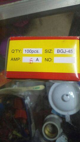 调速器电机玻璃保险丝管7*45 6*44 F5AL250V F5A 5A 250V 100个16