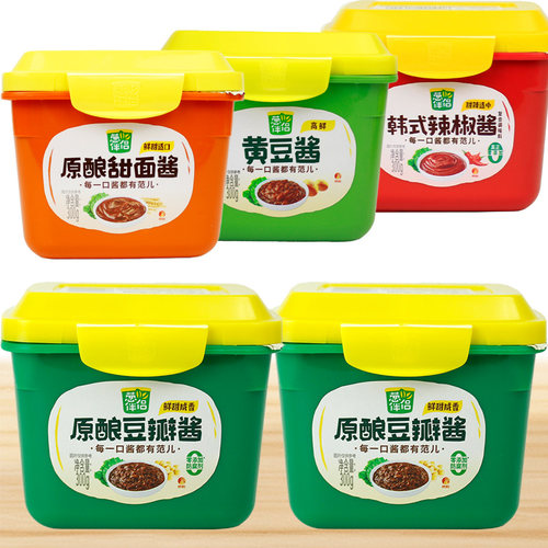 欣和葱伴侣豆瓣酱300g调味酱黄豆酱炒菜凉拌下饭甜面酱辣椒酱调味