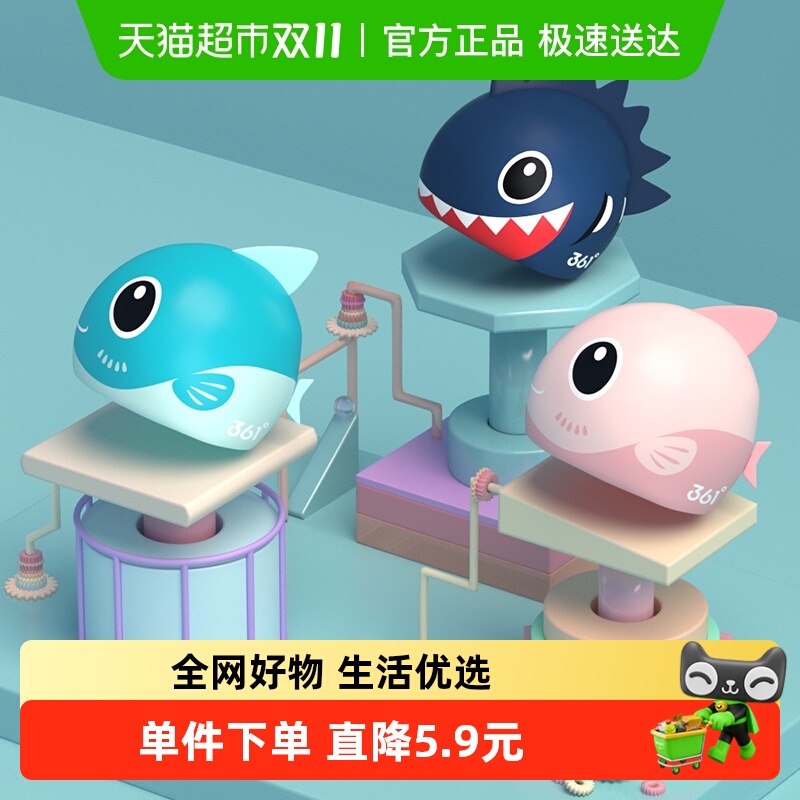 【包邮】361度儿童泳帽男女童印花硅胶游泳帽卡通防水不勒头帽子