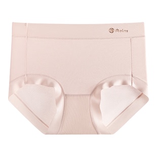 MEINS内裤女士纯棉抗菌收腹女生性感无痕中高腰大码短裤三角裤