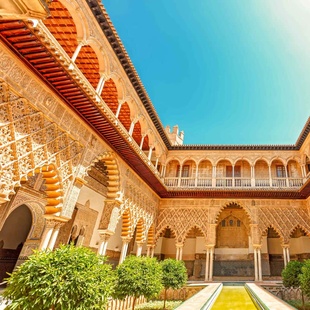 [塞维利亚王宫-大门票+皇室内厅]需要的入场时间，记得发给客服