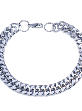 日韩复古潮酷钛钢手链