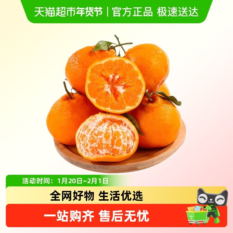 四川春见耙耙柑果肉饱满无籽清甜多汁超新鲜水果应季鲜货,水产肉类/新鲜蔬果/熟食,桔子,淘宝优惠券,粉丝福利购,淘宝优惠卷