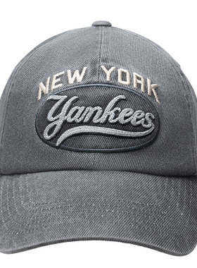 【自营】MLB男女情侣棒球帽撞色字母休闲学院风鸭舌帽3ACPV165N