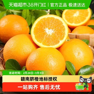 正宗江西赣南脐橙早橙当季现摘新鲜水果橙子地标特产源头产地直发