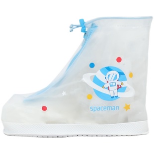 儿童雨鞋套防水防滑男童女童防雨脚套宝宝小学生加厚耐磨高筒雨靴