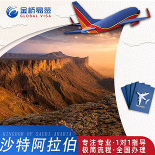 沙特阿拉伯·旅游签证·全国送签·沙特电子签证沙特阿拉伯电子旅游签证一年多次简化加急办理沙特商务签
