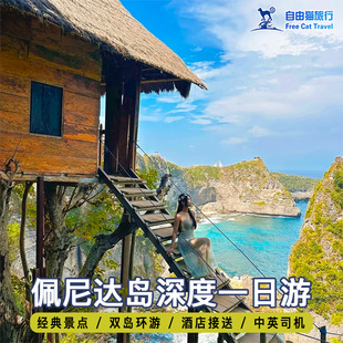 印尼巴厘岛佩尼达岛一日游 潜水浮潜深潜蓝梦岛中文导游一日游