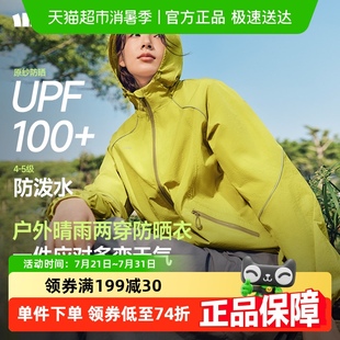 WR838山系防曬服UPF100 蕉下女士防潑水防曬衣常規(guī)款 機能外套戶外